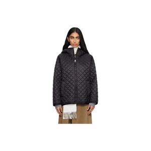 25 FW 막스마라 여성 블랙 리버서블 레오 재킷 252118F063004