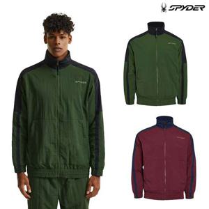 [스파이더] 남성 컬러 블록 우븐 집업 자켓 SPHFCNJK301M