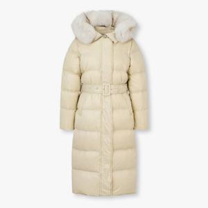 [보브]디태처블 폭스퍼 트림 롱 다운 점퍼(7155417006)SW