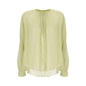 25 FW 포르테포르테 버튼 셔츠 14407LICHENE TP444364370