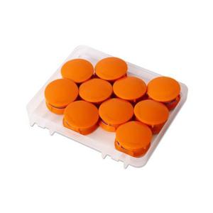 마그피아 초강력 칼라원형자석홀더 특대 주황 MFMH-38-20/(38mm 20개입)