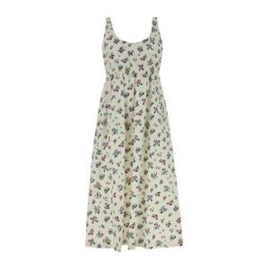 토리버치 플로럴 슬리브리스 라운드넥 원피스 168918 978