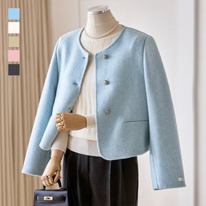 [커스텀에이블] 라운드 핸드메이드 울자켓_T2511JK046D