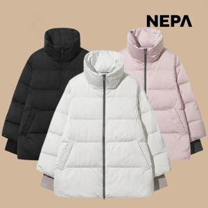 네파 여성 시그니처 패딩 미드 보온 방한 발열 구스다운 7L82058