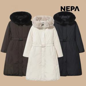 네파 여성 프리미아 롱 다운 자켓 폭스퍼 거위털 패딩 7L82059