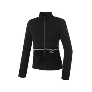 [와이드앵글]여성 WL 로고 티핑 볼패딩 풀집 스웨터 WWW22K05Z1