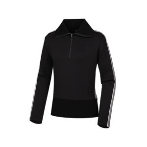 [와이드앵글]여성 WL PRO 배색 와이드카라 반짚 티셔츠 WWW22201Z1