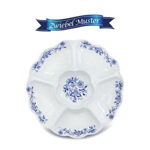 쯔비벨무스터 도자기 구절판중형 1pcs