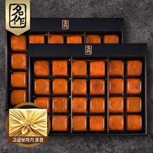 [청도골드곶감] 프리미엄 반건시 선물세트 1.6kg내외 (60~70g 24개)x2박스