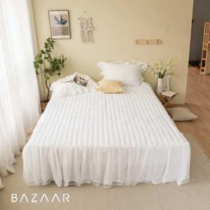 캉캉 레이스 누빔 침대스커트(S)