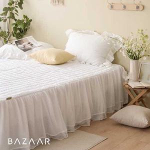 캉캉 레이스 누빔 침대스커트(K)