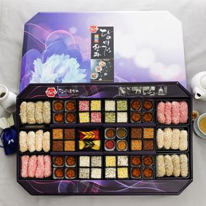 [담미정한과] 소담 2단 한과 선물세트