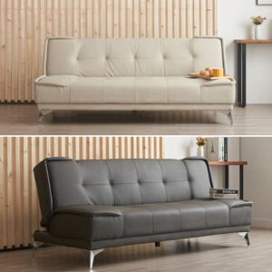 뉴밀란 3인용 쇼파 등받이 각도조절 접이식 소파베드 이지클린 생활방수 반려동물 스크래치방지