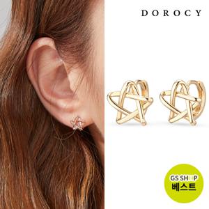 [도로시] 14k 코니 트윗스타 귀걸이