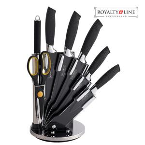 로얄티라인 8종 올인원 칼블럭세트(블랙)