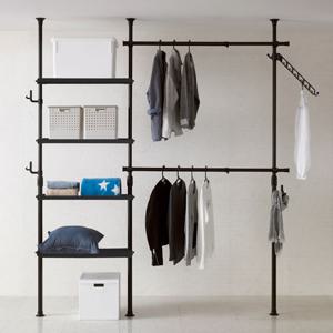 왕자 네오스페이스 바작-선택형/헹거/선반행거/고정식행거/행거