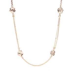 [도로시]14k 장미컷 체인 목걸이