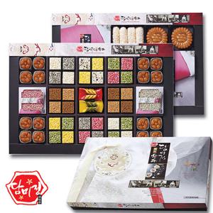 [담미정한과] 설난 2단 한과 선물세트