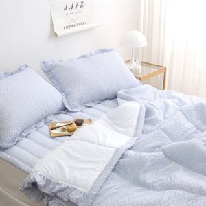 [GS특가] 플로라 썸머쿨 시어서커 여름 차렵이불 패드세트 SS