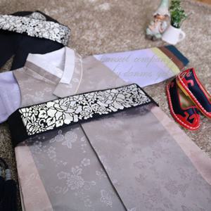 [한설한복]H.5510 다크베이지의 특별함! 남아아동한복