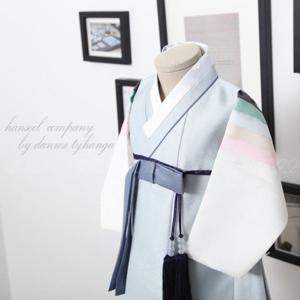 [한설한복]H.5520 어깨색동 포인트!답호 남아아동한복