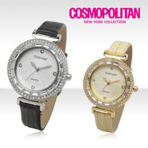[코스모폴리탄 시계] 여성 가죽 시계 CP-104L