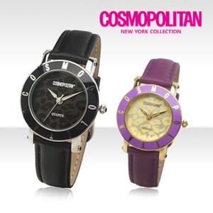 [코스모폴리탄 시계] 여성 가죽 시계 CP-101L
