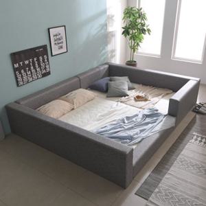 드림 패밀리침대 벙커형 퀸+슈퍼싱글 저상형침대 [프레임만]