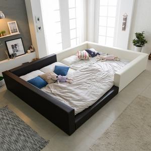 드림 패밀리침대 벙커형 퀸+퀸 저상형침대 [프레임만]