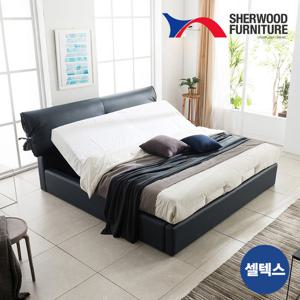 [쉐우드]린트 가죽 모션베드 Q 셀텍스폼 매트리스