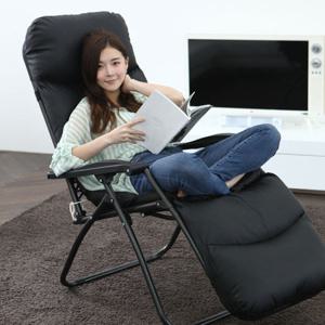 로열베스트정품 무중력의자+가죽커버+컵선반세트