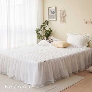 캉캉 레이스 누빔 침대스커트(Q)