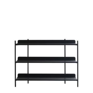 [두닷] 피랙 누보 선반장 3단_블랙오크