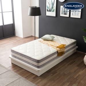 [잉글랜더]양모 9존 라텍스 독립스프링 매트리스(슈퍼싱글)