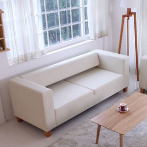 밸런스가구 모던디자인 모네 3인용쇼파 인조가죽 소파