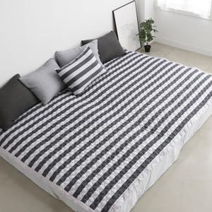 풍기인견 모던콜렉션 여름 패밀리 침대패드 러그 SS+Q