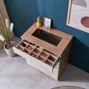 소티디자인 디프 드레스룸 아일랜드 4단 서랍장 800 - 2color