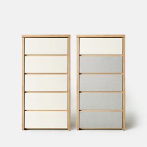 소티디자인 딥와이드 광폭 5단 서랍장 640 - 2color