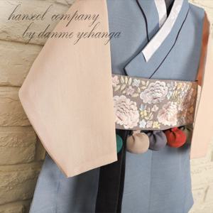 [한설한복]H.5556 핫한 신상 럭셔리 블루 남아아동한복