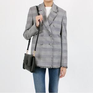 MSGM 로우 엣지 블레이저 자켓 2541MDG06A RAW EDGE BLAZER