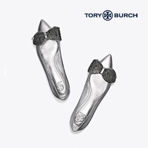 토리버치 로잘린드 메탈릭 발레 플랫 46090 Rosalind Flat