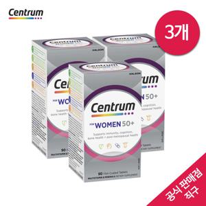 [센트룸] 실버 포우먼 멀티비타민 90정X3통(270일분)