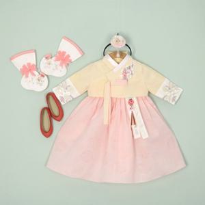 [한설한복]1648.S 파스텔의 고상함이느껴지는여아한복