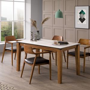 로드퍼니처/베네치아 4인용 세라믹 식탁세트(의자4)