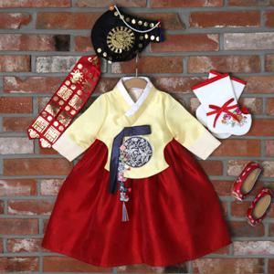 [한설한복]1657.S 컬러감이 고급스런 당의 여아한복