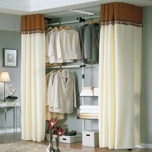 가화 수납 3단옷걸이 선반형 드레스룸행거(LB3320SD)