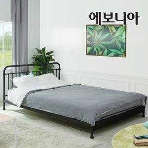 [GS best 철재침대] 튜브 평상형 철재 퀸침대 A형 프레임(매트제외)