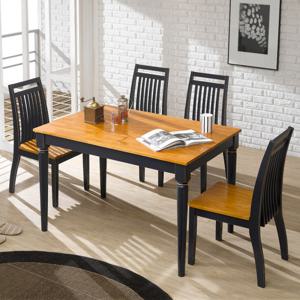 로드퍼니처/리벤스 4인 원목 식탁세트