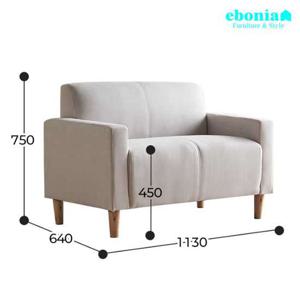 이브 2인소파 (패브릭/인조) 공간꾸미기 색감포인트 거실 방한켠 침대옆 컴팩트 자취필수템 좁은공간활용 의자