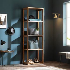 장인가구 세이 원목 드레스룸 옷장 600 선반장